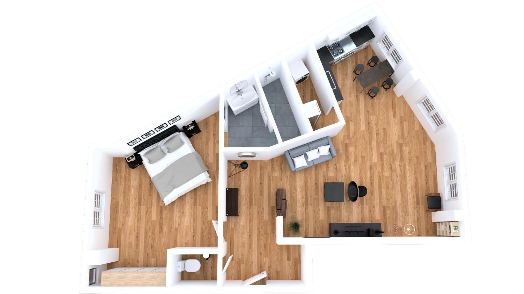 Appartement Le Scottmanhouse - Privé - Centre - Gare - Wi-fi *
